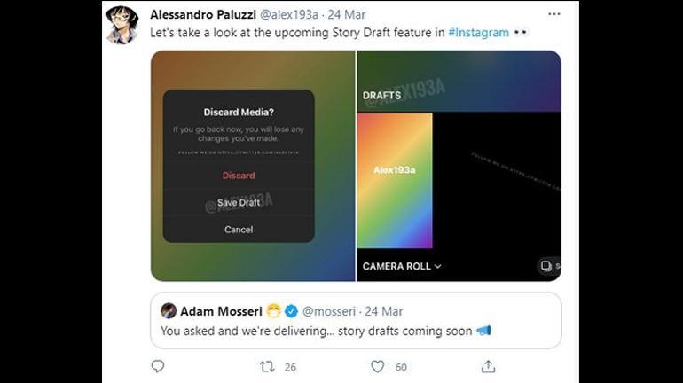 Instagram Hikayeler için gelecek çok faydalı özellik