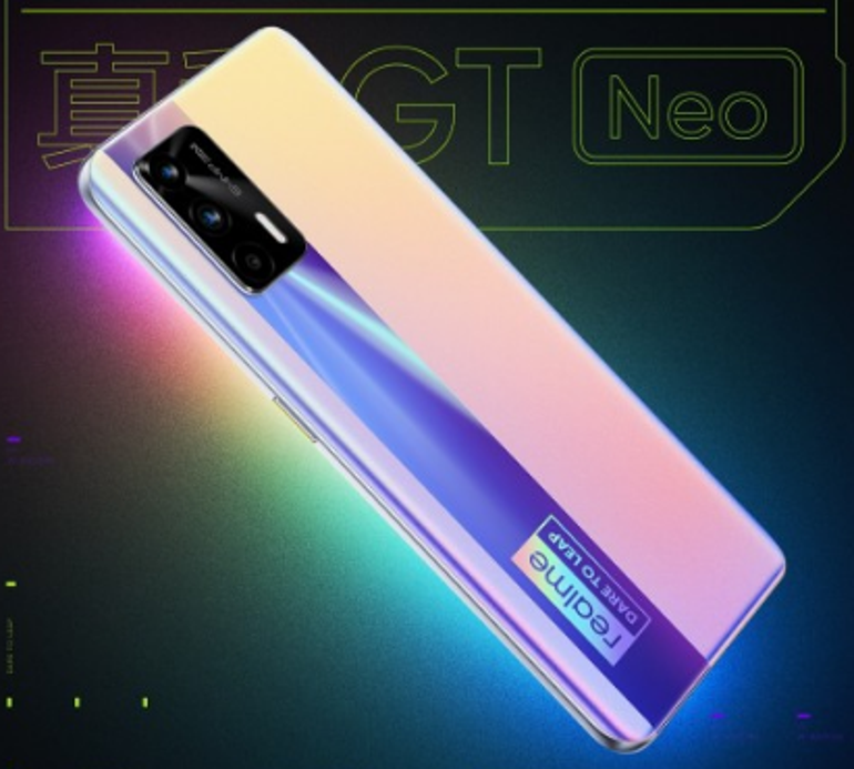 Realme GT Neo için doğrulanan üçlü kamera kurulumu