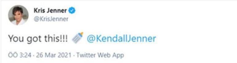 Kendall Jenner hamile mi Annesinden olay paylaşım