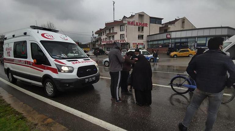 Korkunç kaza Havaya fırladı, metrelerce sürüklendi