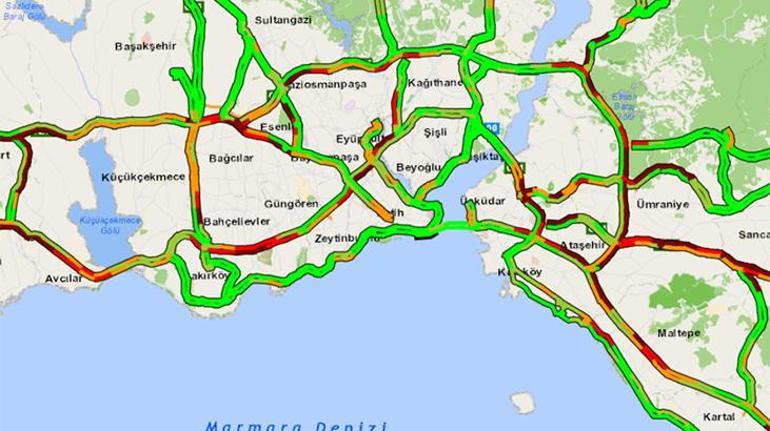 Son dakika: İstanbul güne trafikle uyandı 15 Temmuz Şehitler Köprüsünde yoğunluk