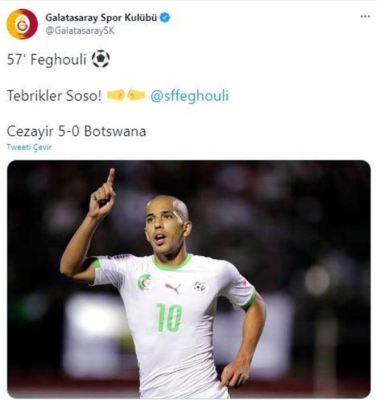 Son dakika - Feghouli gol attı, Cezayir ezdi geçti