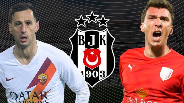 Son dakika - Beşiktaş transferde direkten döndü Kalinic ve Mandzukic yokları oynuyor