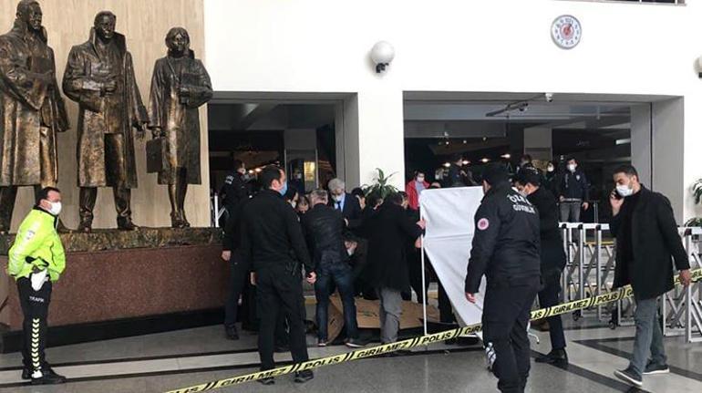 Son dakika haberi: Bakırköy Adalet Sarayında intihar