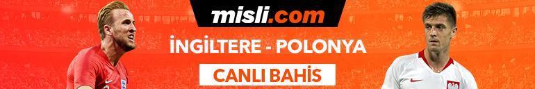 İngiltere-Polonya maçı canlı bahis seçeneğiyle Misli.comda