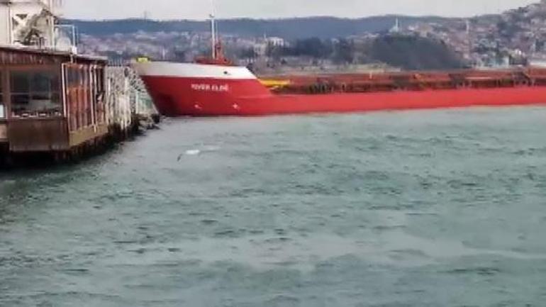 Son dakika İstanbul Boğazından panik anları