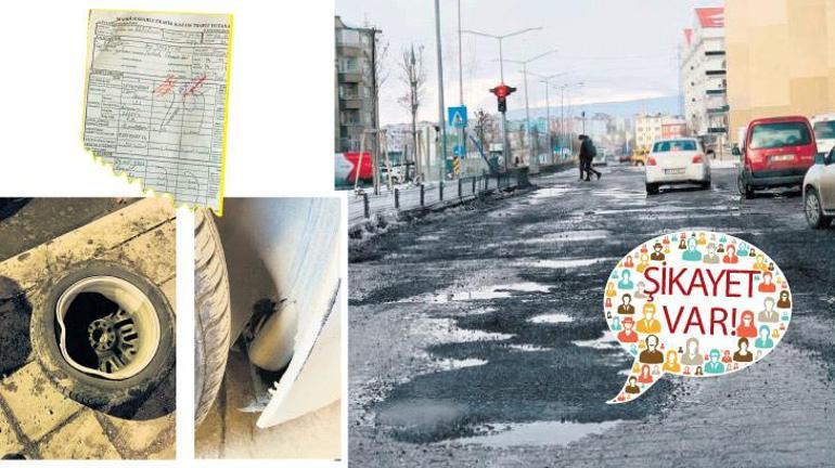 ERZURUM’A BOZUK YOLLAR YAKIŞMIYOR