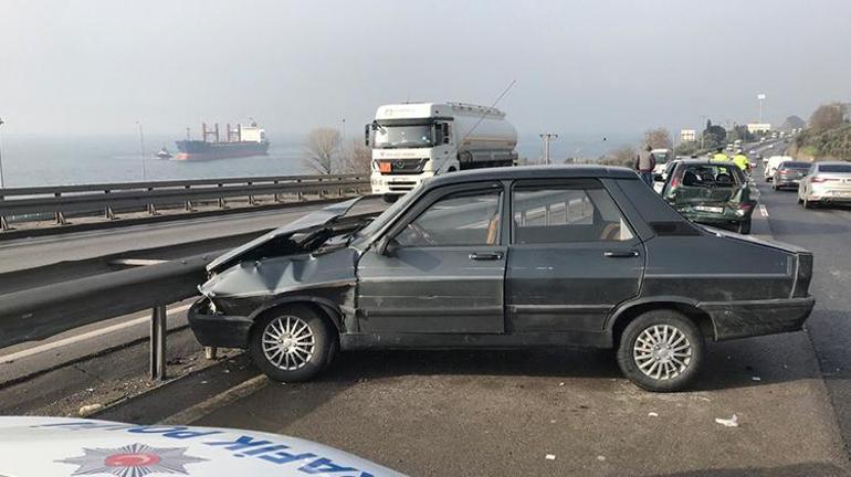 Son Dakika... Kocaeli'de Zincirleme Kaza! 7 Araç Birbirine Girdi ...