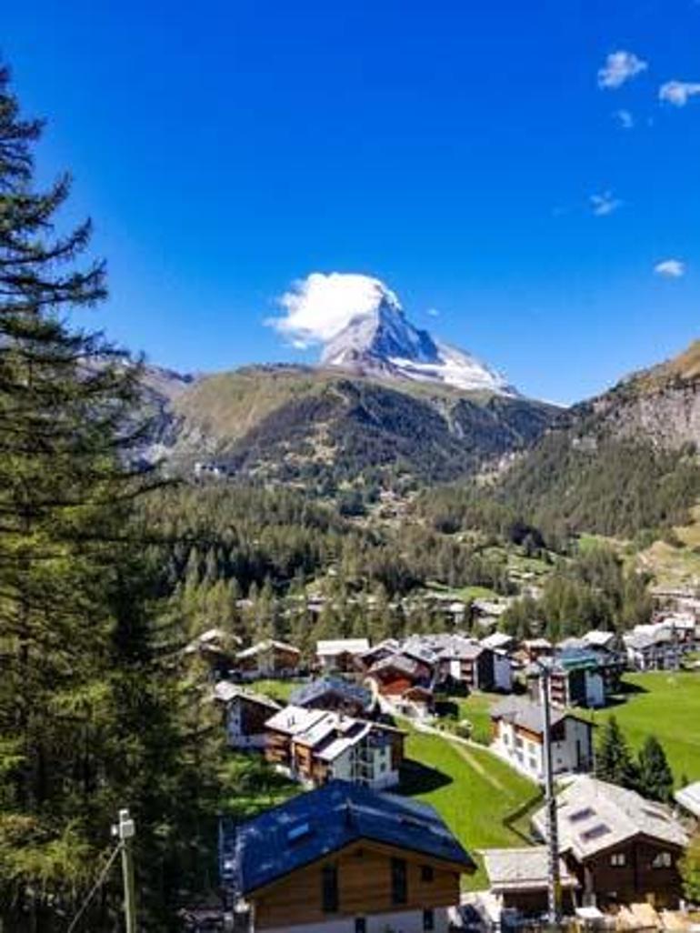 Dünyanın en ikonik zirvesi Matterhorn