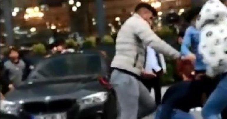 Sultangazide kız kavgası Feci şekilde dövdüler