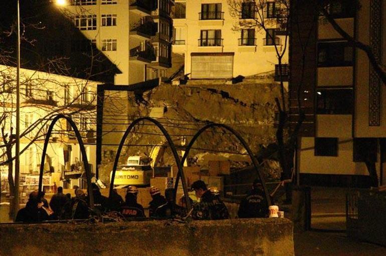 Ankarada korku dolu anlar Binalar tahliye edildi