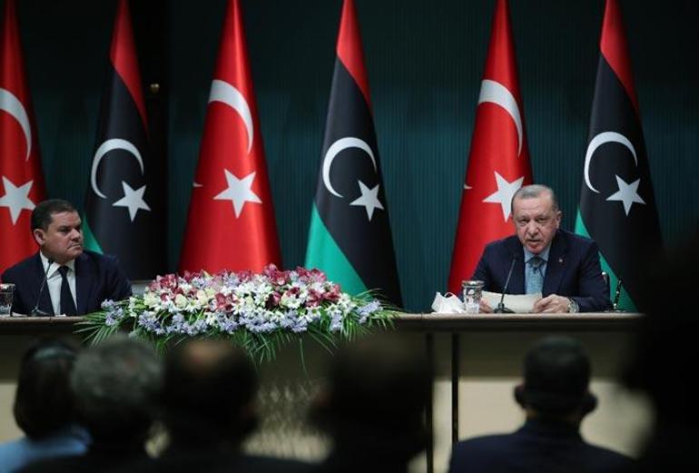 Son dakika: Cumhurbaşkanı Erdoğandan Libya mesajı: Her türlü desteği vereceğiz