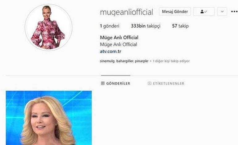 Müge Anlı artık Instagramda