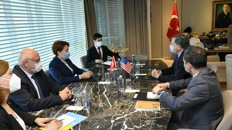 Meral Akşener, ABD Büyükelçisi Satterfield ile görüştü