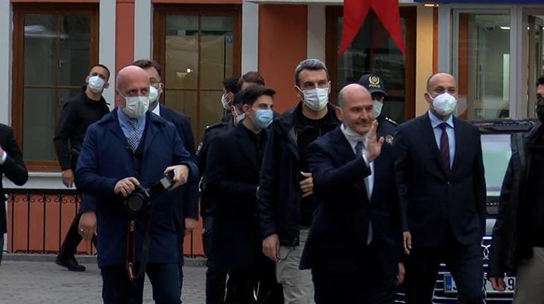 Cumhurbaşkanı Erdoğan ve Bakan Soyludan Çengelköy Polis Merkezi’nde iftar