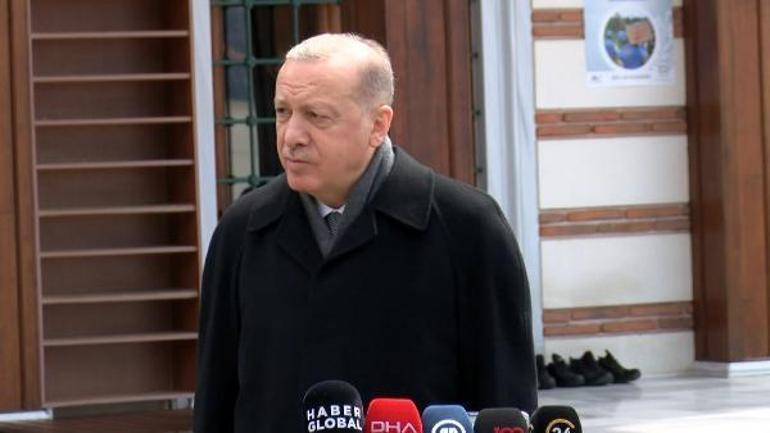 Cumhurbaşkanı Erdoğana teşekkür çiçeği