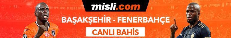 Başakşehir-Fenerbahçe maçı Tek Maç ve Canlı Bahis seçenekleriyle Misli.comda