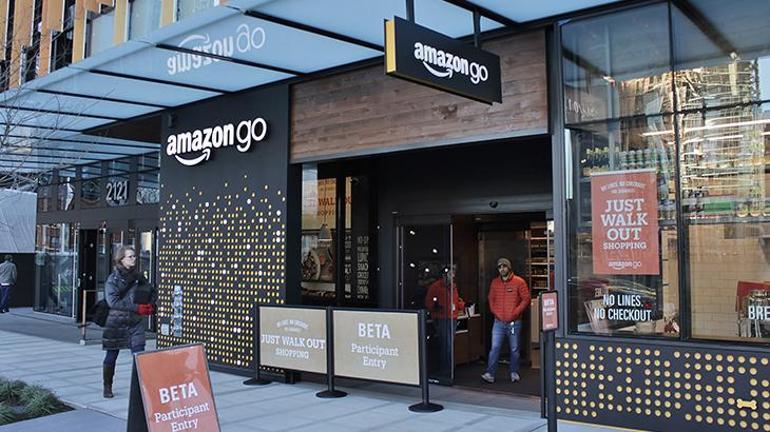 Amazon avuç içi ödeme teknolojisi için düğmeye bastı