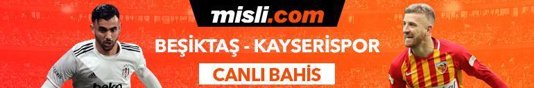 Beşiktaş - Kayserispor maçı Tek Maç ve Canlı Bahis seçenekleriyle Misli.com’da