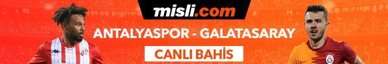 Antalyaspor - Galatasaray maçı Tek Maç ve Canlı Bahis seçenekleriyle Misli.com’da