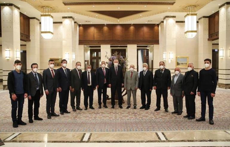 Cumhurbaşkanı Erdoğan esnafla bir araya geldi