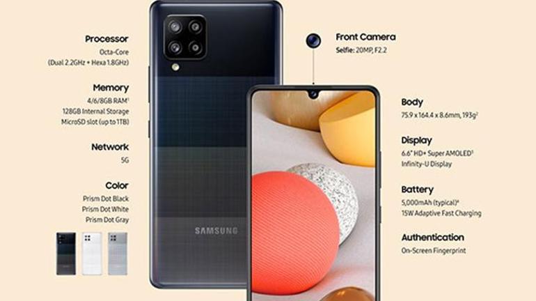 Samsung Galaxy M42 5G modeli tanıtıldı