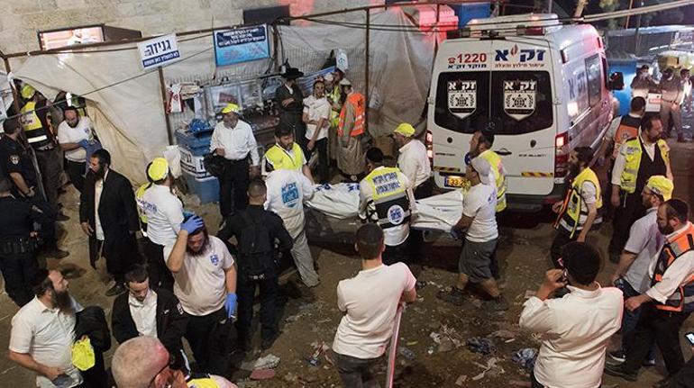 Son dakika: İsrailde bayram kutlamaları sırasında facia: Çok sayıda ölü var