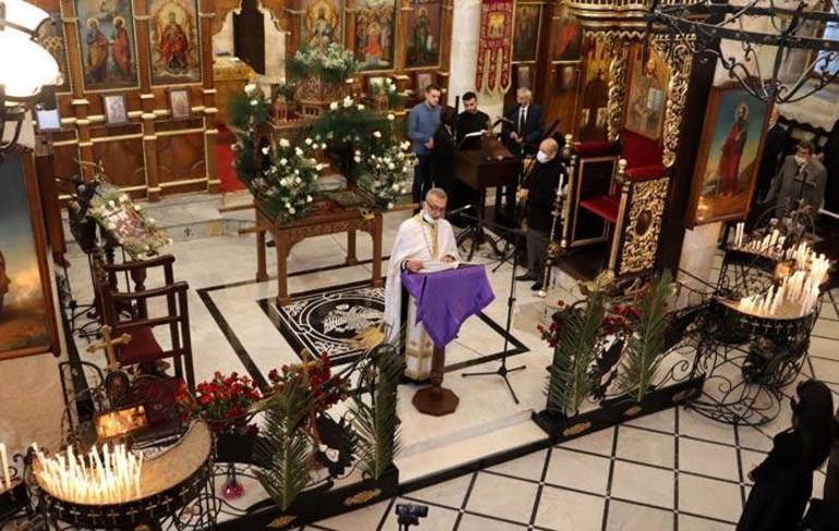 Hatayda, Hz. İsanın temsili cenaze töreni ayini düzenlendi