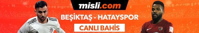 Beşiktaş - Hatayspor maçı canlı bahis heyecanı Misli.comda