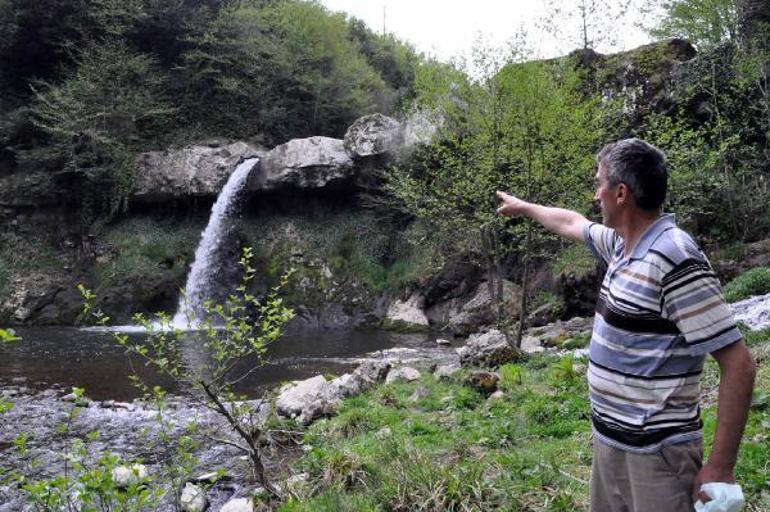 Şelalenin altında define İkinci ‘Dipsiz Göl’ vakası engellendi