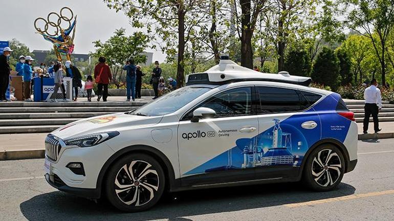 Teknoloji şirketi Baidu ülkede sürücüsüz Robotaxi için düğmeye bastı