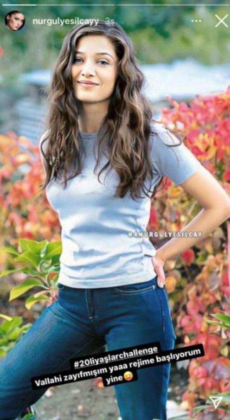 Nurgül Yeşilçay’dan beklenen fotoğraf geldi: Rejime başlıyorum yine