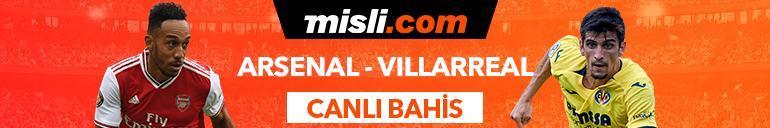 Arsenal - Villarreal maçı Tek Maç ve Canlı Bahis seçenekleriyle Misli.com’da