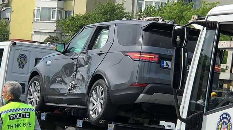 Beşiktaşta makas atan sürücü dehşet saçtı 4 yaralı 11 araç hasar gördü