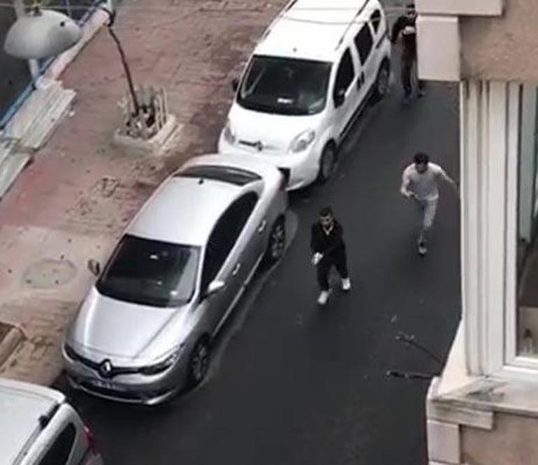 İki grup birbirine girdi Güpegündüz kaos