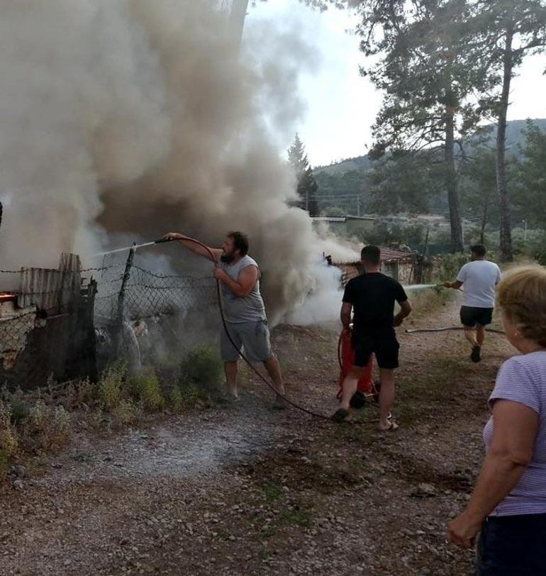 Kovalarla müdahale ettiler Yürekler ağza geldi