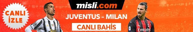 Juventus-Milan maçı Canlı Bahis seçenekleriyle Misli.comda