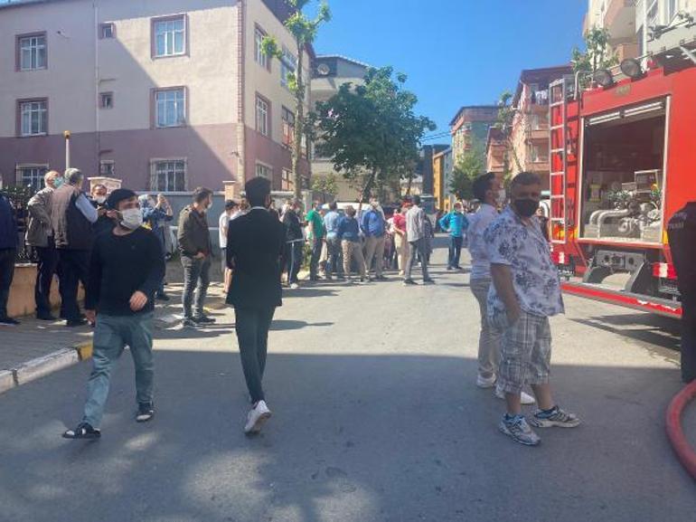 Pendikte korku dolu anlar Mahalleli sokağa döküldü