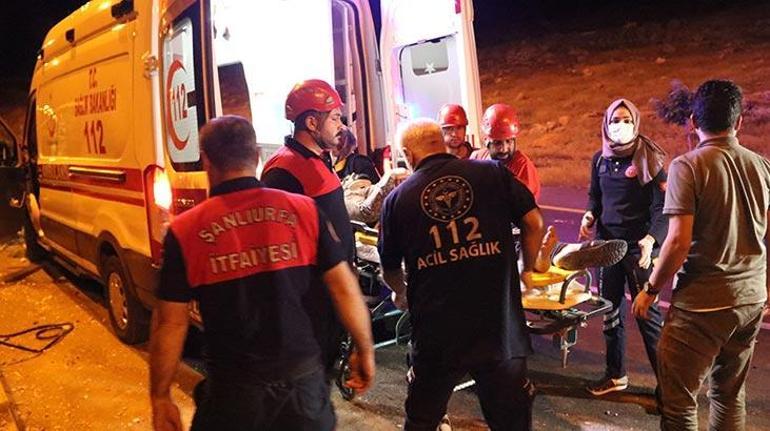 Şanlıurfada feci kaza: 7 yaralı
