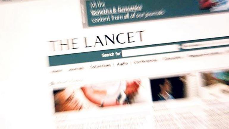 Salgının parlayan yıldızı: Lancet