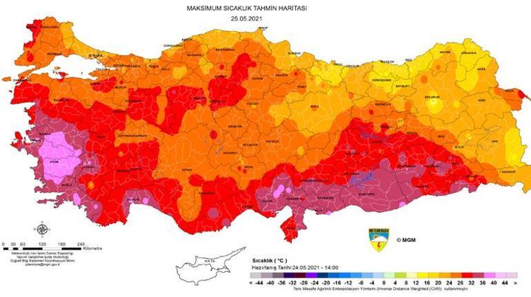 Son dakika... Meteorolojiden flaş sıcaklık uyarısı Mor bölgede yaşayanlar dikkat