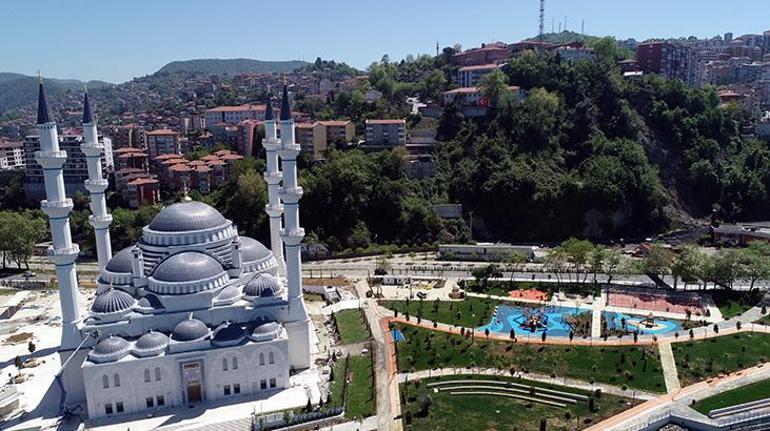 Zonguldakın en büyük camisini Cumhurbaşkanı Erdoğan açacak