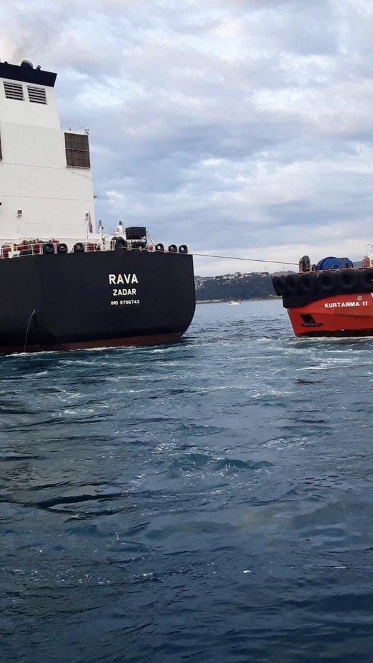Son dakika: Petrol taşıyan tanker sürüklendi İstanbul Boğazı gemi trafiğine kapatıldı