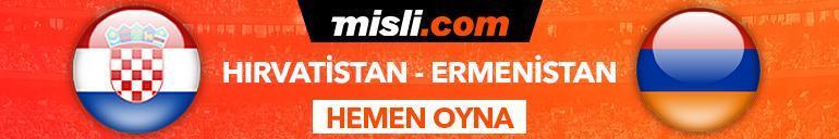 Hırvatistan-Ermenistan maçı Misli.comda