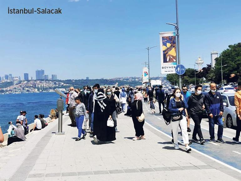 Park ve sahillerde ilk cumartesi keyfi