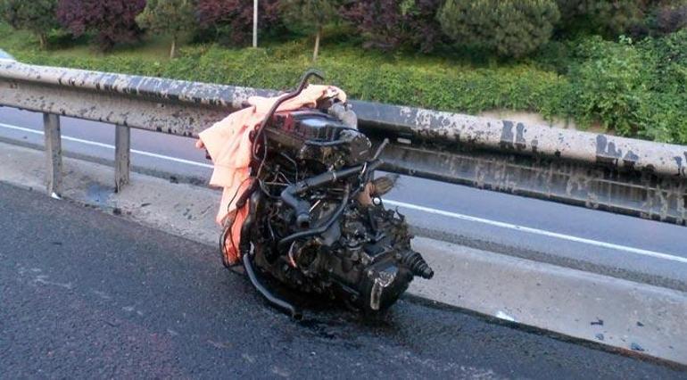 Haliç Köprüsü çıkışında trafik kazası: 2 yaralı