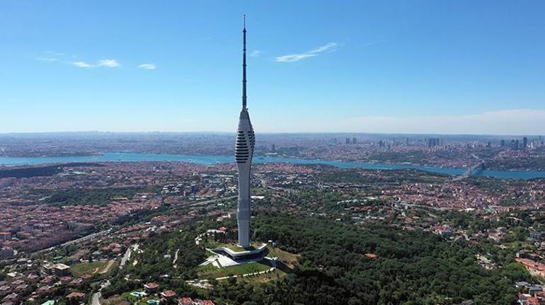 İstanbula tepeden bakmak CNN Türk, Ulaştırma Bakanı ile Çamlıca Kulesi’nde