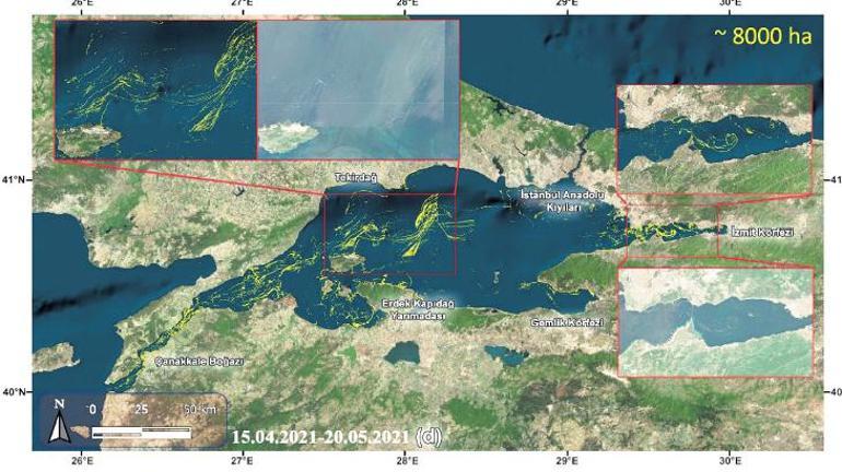 Marmara’ya Karadeniz’den organik karbon yağıyor