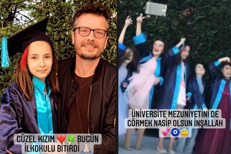 Yeşim Salkımın kızı mezun oldu