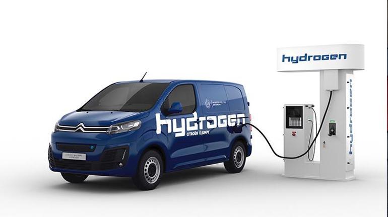 Citroën ë-Jumpy Hydrogenin şarjı üç dakikada doluyor